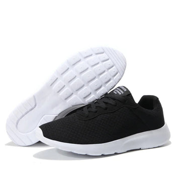 Xajzpa Men's Black Walking Shoes Are Lightweight, Breathable, Non Slip, Casual Hiking Sports Shoes for Women's Tennis Sizes 36-48